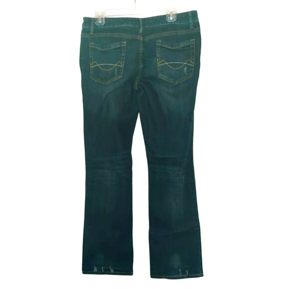 Mossimo Supply Co Size 13 Bootcut Distressed Jeans - Picture 2 of 11